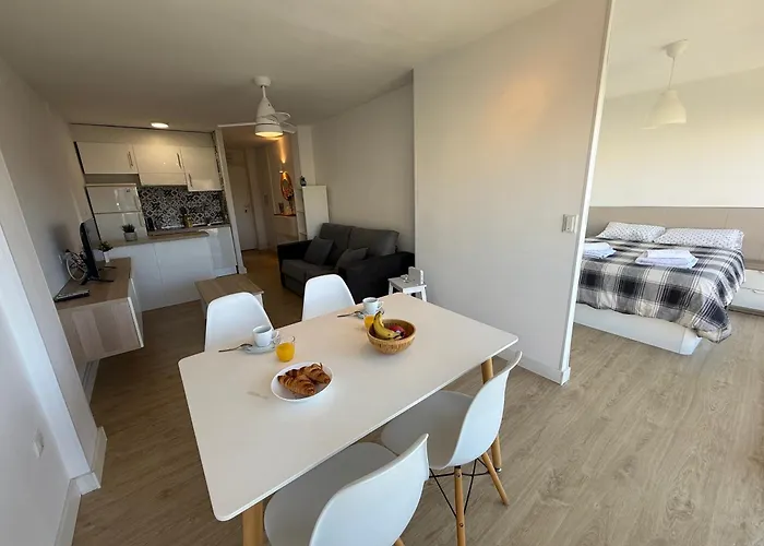 Estudio Acogedor En Playa San Juan A 1 Min Del Mar By Turihome Appartement