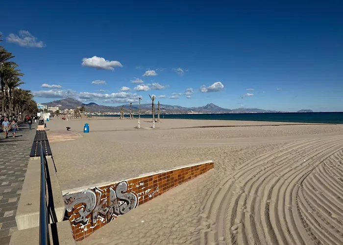 Estudio Acogedor En Playa San Juan A 1 Min Del Mar By Turihome Appartement Alicante